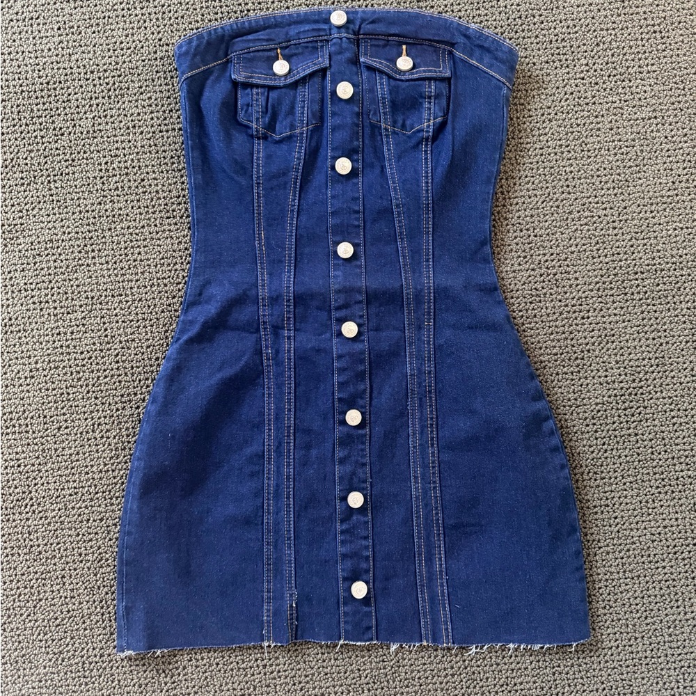 Princess Polly Denim Mini Dress
